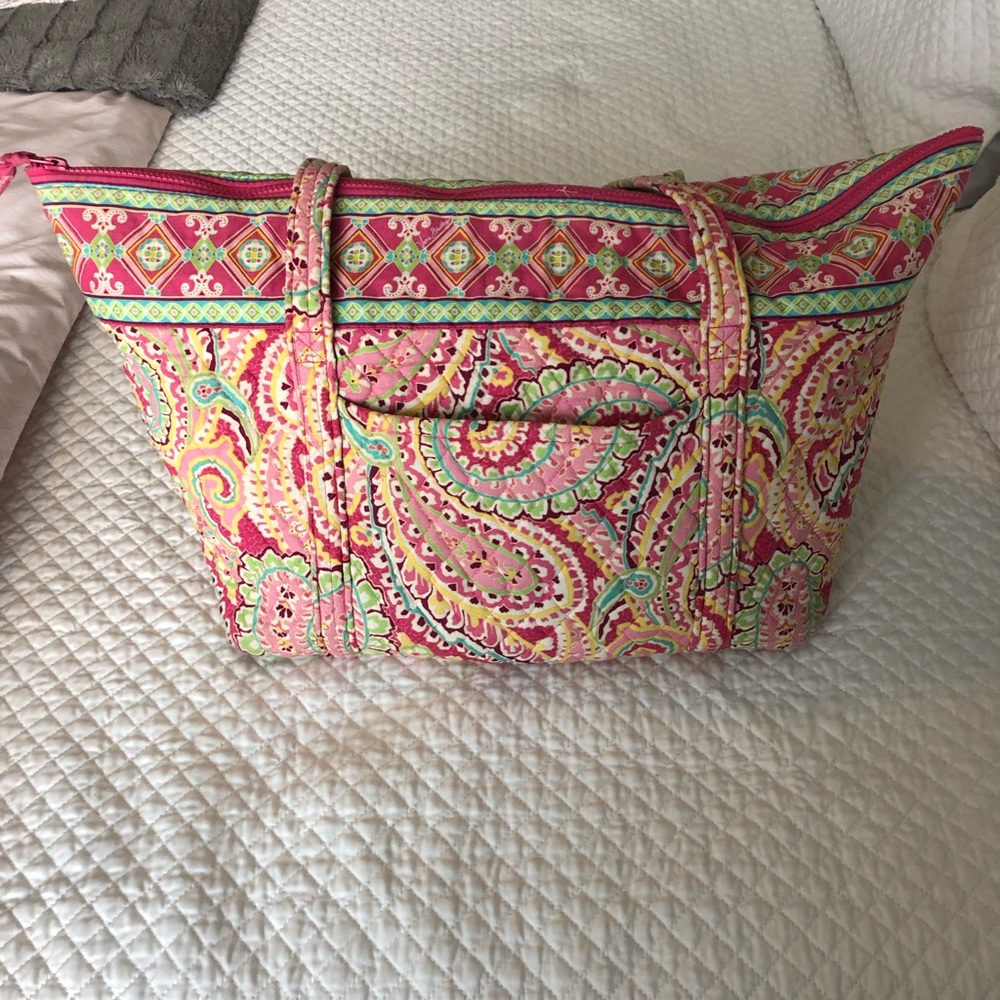 Vera Bradley Miller Travel Bag- Signature Cotton